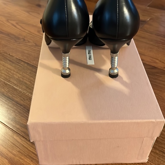MIU MIU BLACK SHOES - Picture 3 of 5